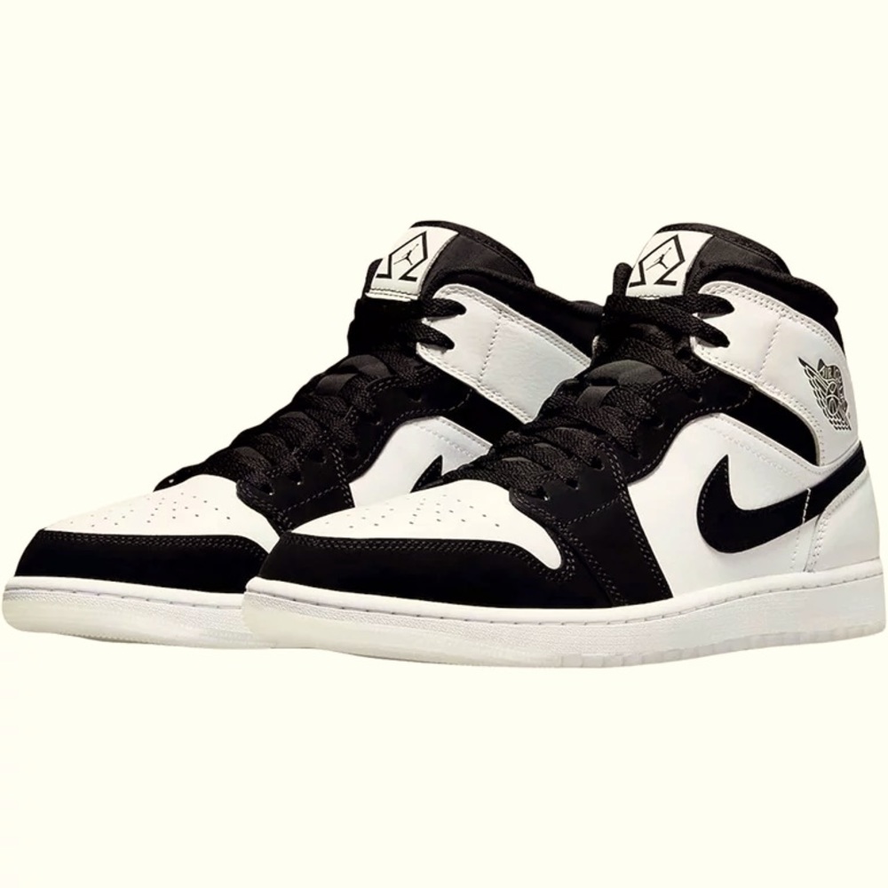 Jordan 1 Diamond Short Mid's Men Size 8